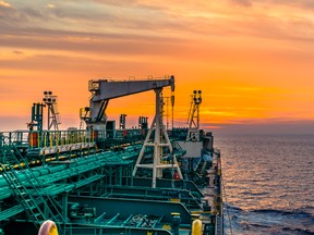 File photo an oil tanker in Nigeria.