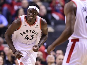Raptors’ Pascal Siakam hails from the Cameroon city of Douala, while Sixers’ Joel Imbiid comes from Yaounde. The country previously only produced two other NBA players. (THE CANADIAN PRESS)