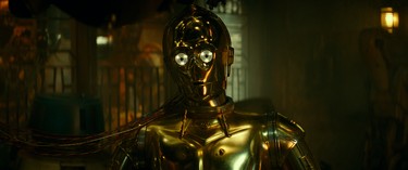 Anthony Daniels is C-3PO in STAR WARS:  THE RISE OF SKYWALKER