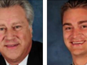 Donald Greene Sr. (left) and his son Donald Greene II are facing federal charges for allegedly selling body parts knowing they had tested positive for infectious diseases.