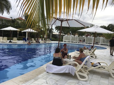 Tourists enjoy the pool area at the Luxury Bahia Principe Ambar in Punta Cana. Veronica Henri/Toronto Sun