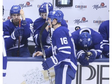 Boston wins 4-2 on Sunday April 21, 2019 in Toronto. The Toronto Maple Leafs hosted the Boston Bruins in Game 6 of the best-of-7 Eastern Conference First Round at Scotiabank Arena Veronica Henri/Toronto Sun/Postmedia Network