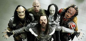 Finnish heavy metal faves Lordi. LORDI