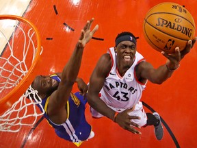 Toronto Raptors forward Pascal Siakam led the team in scoring during Game 1. (USA TODAY SPORTS)