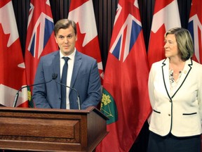 Toronto Board of Health Chair Joe Cressy and former Ontario Liberal health minister Dr. Helena Jaczek criticize cuts to public health funding made by the Doug Ford government. Ten former provincial ministers of health, including Jaczek and former PC minister Dennis Timbrell, sent a joint open letter to Health Minister Christine Elliott on Thursday May 23 2019 urging her to "stop the drastic cuts" to public health services.