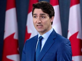 Prime Minister Justin Trudeau in a March 7, 2019 file photo. (LARS HAGBERG, AFP/Getty Images)