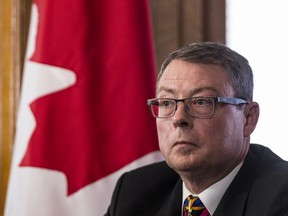 Vice Admiral Mark Norman during a press conference in Ottawa on Wednesday, May 8, 2019. Errol McGihon/Postmedia
