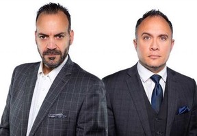 Deren Hasip (right), a mortgage broker, and Paul Agapito (left), a marketing professional, are set to square off in a heavyweight bout at the 8th annual Fight to End Cancer on June 1, 2019. (supplied by FTEC)