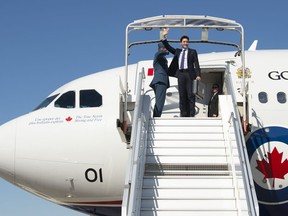 Canadian Prime Minister Justin Trudeau arrives in Paris, France on Wednesday, May 15, 2019. Trudeau is in France to attend the Tech for Good Summit.