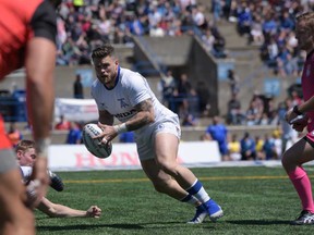The Arrows extended its win streak to three games and inched closer to a playoff spot in Major League Rugby in a 23-19 win over the San Diego Legion at Lamport Stadium on Sunday. (Toronto Arrows Rugby Club / José Romelo Lagman )