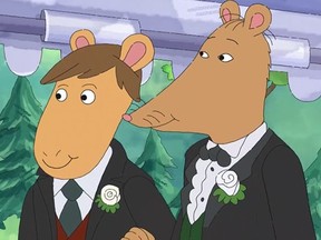 The same-sex marriage of Arthurs teacher, Mr. Ratburn, has created a stir in Alabama.