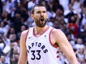 Marc Gasol of the Toronto Raptors. (VAUGHN RIDLEY/Getty Images)