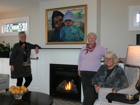 Golden Girls Louise Bardswich, Beverly Brown and Martha Casson agree communal spaces like the living room should always be ready to welcome guests.