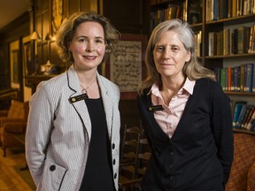 Havergal College's English & Drama Head Andrea Charlton (left) and Vice-Principal of Teaching & Learning Seonaid Davis pose for a photo in their school's library in Toronto, Ont., on Friday, April 26, 2019. (Ernest Doroszuk/Toronto Sun/Postmedia)

Havergal College's English & Drama Head Andrea Charlton (left) and Vice-Principal of Teaching & Learning Seonaid Davis pose for a photo on campus in Toronto, Ont.  on Friday April 26, 2019. Ernest Doroszuk/Toronto Sun/Postmedia