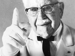 Col. Harland Sanders, founder of KFC, would not be pelased.