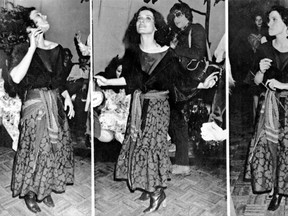 Margaret Trudeau, then estranged from her husband Canadian Prime Minister Pierre Trudeau, does some solo swinging on the dance floor of New York's Studio 54 discotheque on Jan. 17, 1978. (AP Laserphoto)