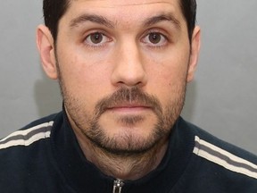 Justin Iozzo, 35, is accused of sexually assaulting a female student at Father John Redmond Secondary School.