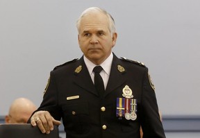 Ottawa Police Chief Charles Bordeleau at a Police Services meeting at City Hall on Monday, March 25, 2019. (Tony Caldwell photo)