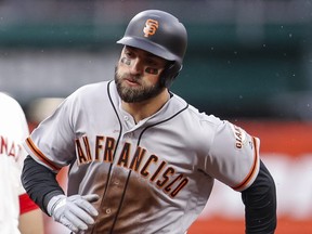Kevin Pillar of the San Francisco Giants. (MICHAEL HICKEY/Getty Images)