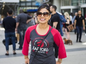 Nirmala Harriversad, at Yonge and Dundas Streets in Toronto, Ont. on Sunday May 26, 2019.