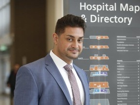 Dr. Sebastian Rodriguez, an Orthopaedic Trauma and Adult Hip and Knee surgeon, is seen here at Humber River Hospital on Friday, May 3, 2019. (Jack Boland/Toronto Sun/Postmedia Network)