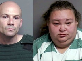 Michael Welch, 40, and Misty George, 32, sold a mentally and physically disabled women they kept in a shed for sex.