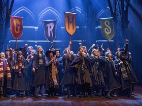 The Broadway cast of Harry Potter and the Cursed Child is shown in a handout photo. THE CANADIAN PRESS/HO-Mirvish Productions-Matthew Murphy