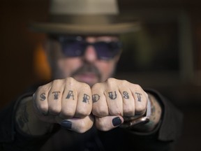 Former Eurythmics rocker Dave Stewart talks to the Sun's Jane Stevenson at the Ritz Carlton's Deq Lounge about his new project Songland, debuting May 28, 2019. Stan Behal/Toronto Sun