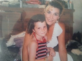 A childhood photo of Tori Marsbergen with her mother. Cops are hunting her killer. FACEBOOK