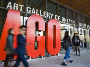 Art Gallery of Ontario in downtown Toronto. (ERNEST DOROSZUK/Toronto Sun)