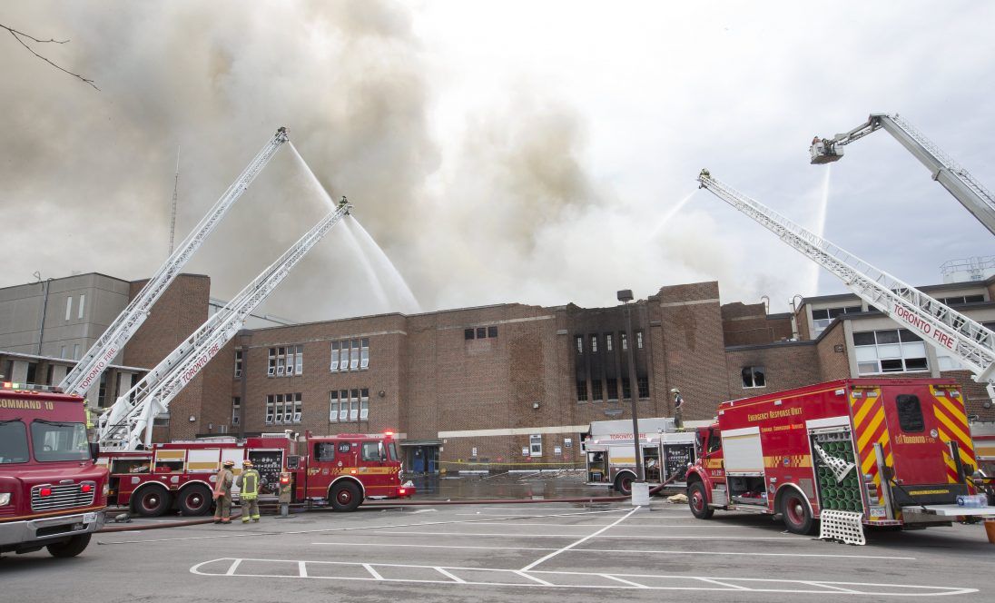 Plans for York Memorial Collegiate, students uncertain after blaze ...