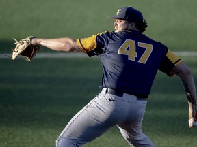 The Blue Jays selected West Virginia pitcher Alek Manoah with their first-round pick in Monday's MLB draft. (AP PHOTO)