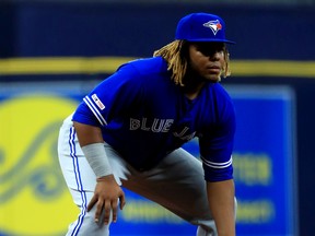 Vladimir Guerrero has six home runs since being called up to the Blue Jays. Getty Images