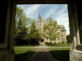 Oberlin College, established in 1833, was a landmark institution, allowing women and blacks to study there.