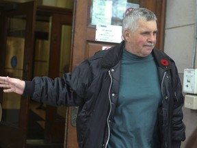 Gordon Stuckless is pictured after a court appearance in 2014. (Veronica Henri, Toronto Sun)