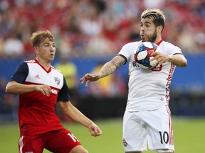 Toronto FC midfielder Alejandro Pozuelo was named to the MLS all-star team on Monday. (USA TODAY SPORTS)