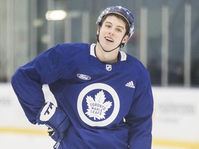 The Leafs are in a tough situation with RFA Mitch Marner. (CRAIG ROBERTSON/Toronto Sun)