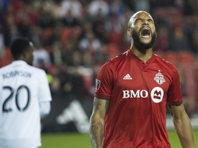 Toronto FC forward Terrence Boyd had numerous scoring chances in his first MLS start last Friday 
in Vancouver. (THE CANADIAN PRESS FILES)