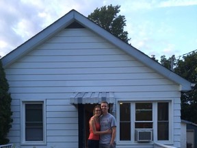 Brian and Natasha Veenstra purchased a wartime house in Cambridge.