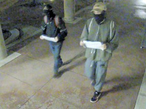 Halton Regional Police released images of suspects wanted in Burlington hate crimes.