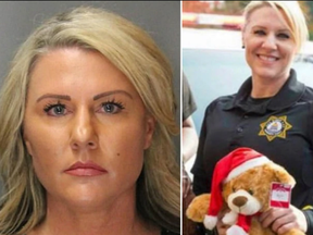 Sacramento County Deputy Sheriff Shauna Bishop was busted for having sex with the underage son of her ex-boyfriend. While his mother was upstairs.
