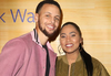 Ayesha Curry and husband Steph are pictured in an Instagram photo.