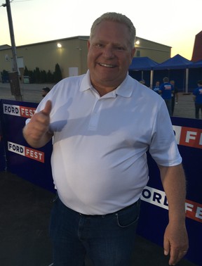 Ontario Premier Doug Ford was well received during his family’s annual Ford Fest at Markham Fairgrounds on Saturday, June 22, 2019. (Joe Warmington/Toronto Sun/Postmedia Network))