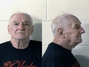 Ray Vannieuwenhoven, 82, has been charged with two counts of first-degree murder and one count of first-degree sexual assault in the 1976 deaths of 25-year-old David Schuldes and 24-year-old Ellen Matheys. (Marinette County Jail)