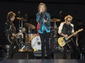 The Rolling Stones perform during the "No Filter" tour in Oro-Medonte, Ont., on Saturday, June 29, 2019.