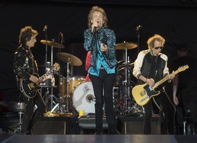 The Rolling Stones perform during the “No Filter” tour in Oro-Medonte, Ont., on Saturday, June 29, 2019. (THE CANADIAN PRESS/Fred Thornhill)