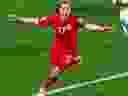 Soccer Football - Women's Canada's Jessie Fleming celebrates after scoring against New Zealand at the Stade des Alpes at the 2019 FIFA Women's World Cup on June 15, 2019.  