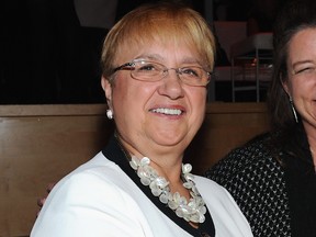 Restaurateur Lidia Bastianich attends National Geographic Channel?s world premiere screening of "The Story of God with Morgan Freeman," at Jazz at Lincoln Center on March 21, 2016. (Craig Barritt/Getty Images for National Geographic Channel)