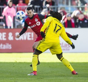 It's rumoured that TFC's all-time leading scorer Sebastian Giovinco is unhappy playing in Saudi Arabia and wants to return to the Reds.  (Ernest Doroszuk/Toronto Sun)