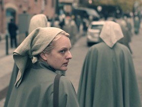 Elisabeth Moss in "The Handmaid's Tale."  (Photo courtesy of Hulu)